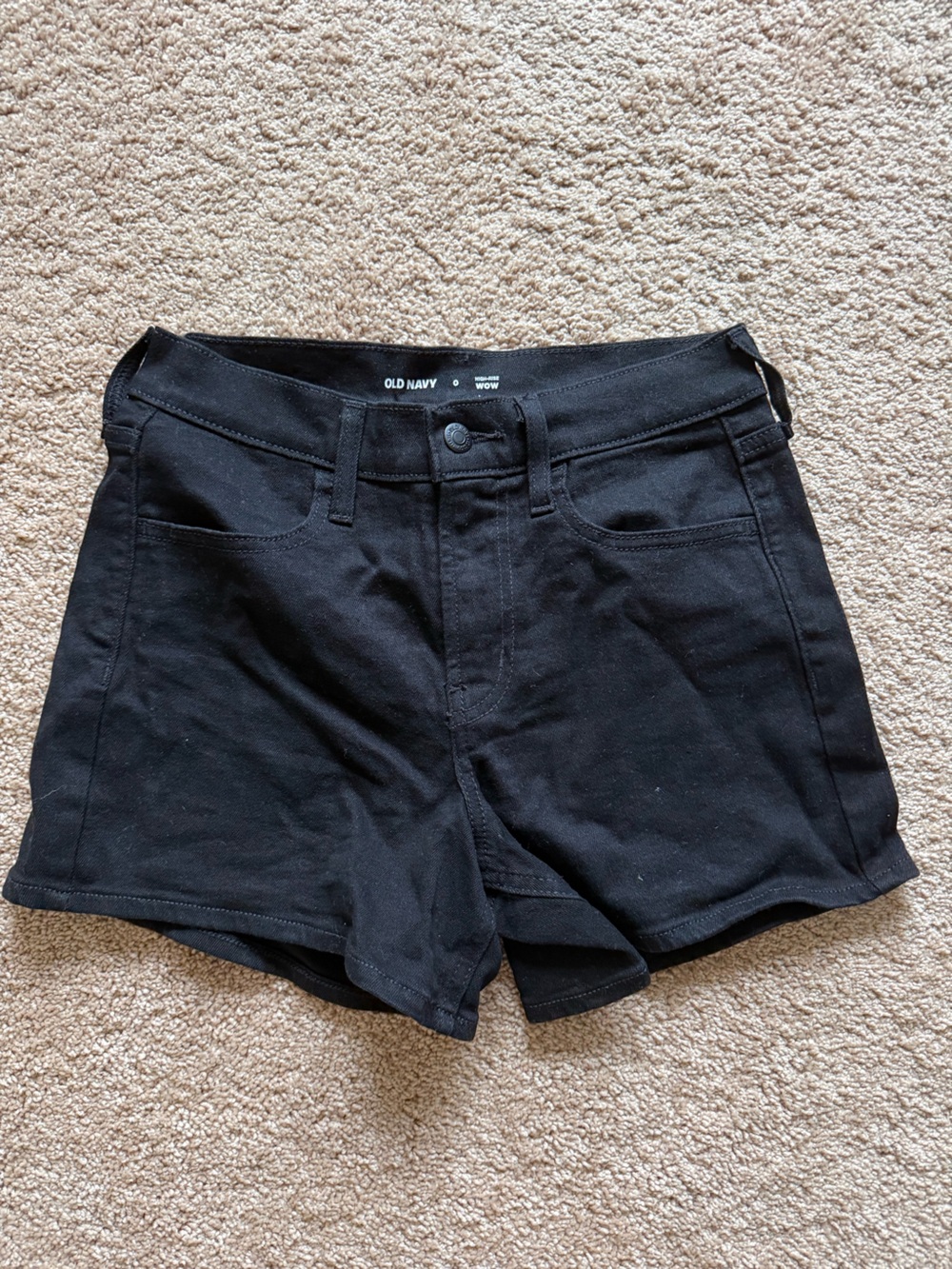 Old Navy Wow Black Shorts Size 0